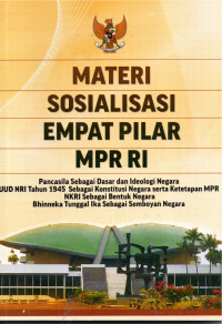 Image of Materi Sosialisasi Empat pilar MPR RI