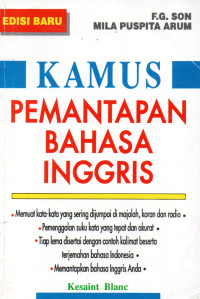 Image of Kamus pemantapan Bahasa inggris