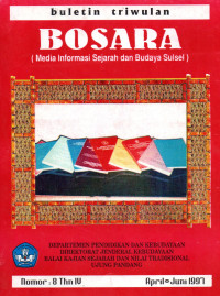 Image of Buletin Triwulan Bosara: Media Informasi Sejarah dan Budaya Sulsel