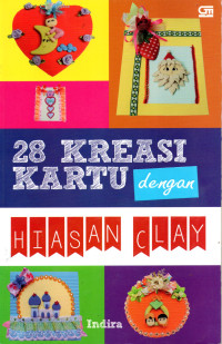 Image of 28 Kreasi kartu dengan Hiasan Clay