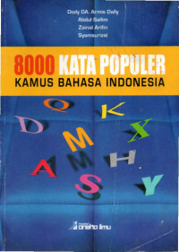 Image of 8000 Kata Populer Kamus Bahasa Indosia