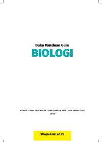 Image of Buku Panduan Guru Biologi untuk SMA/MA Kelas XII