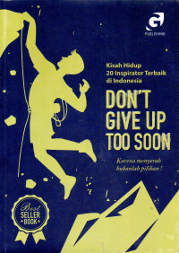 Image of Don't give up too soon