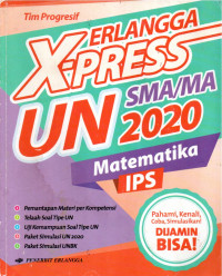 Image of Erlangga X-Press UN SMA/MA 2020 : Matematika IPS )