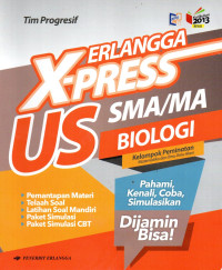 Image of Erlangga X-Press US : SMA/MA Biologi