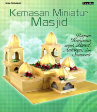 Image of Kemasan Miniatur masjid