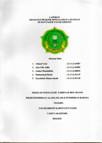 Image of Laporan Kegiatan Praktik Lapangan di MAN Paser