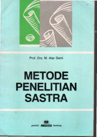 Image of Metode Penelitian Sastra