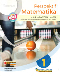 Image of Perspektif Matematika : Untuk kelas X SMA dan MA