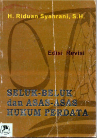 Image of Seluk Beluk dan Asas- Asas Hukum Perdata Edisi Revisi