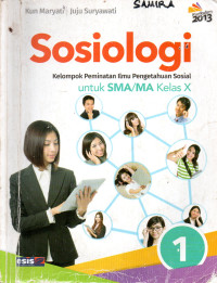 Image of Sosiologi : untuk SMA/MA Kelas X