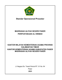 Image of Standar Operasional Prosedur (SOP) Perpustakaan