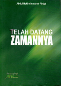 Image of Telah Datang Zamannya